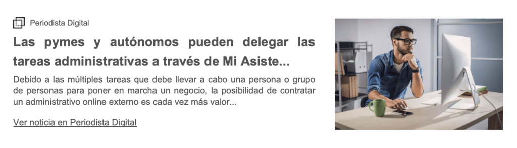 NOTA DE PRENSA PERIODISTA DIGITAL